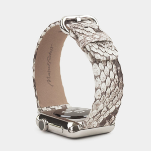 Ремешок для Apple Watch 40/41/42 mm из кожи питона, цвета Natur