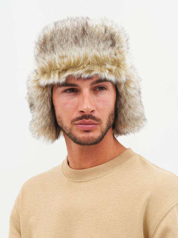 Шапка ушанка зимняя Yukon Ice ткань Finlandia цвет Хаки