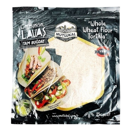Тортилья Mutlukal Пшеничная цельнозерновая 250 гр