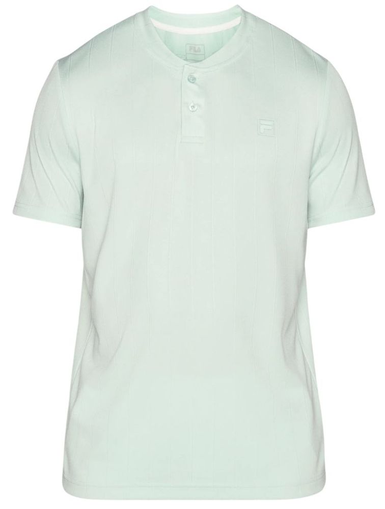 Мужское теннисное поло Fila Henley Henry - surf spray