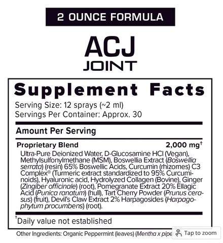 ACJ Joint Extra Strength 4 oz