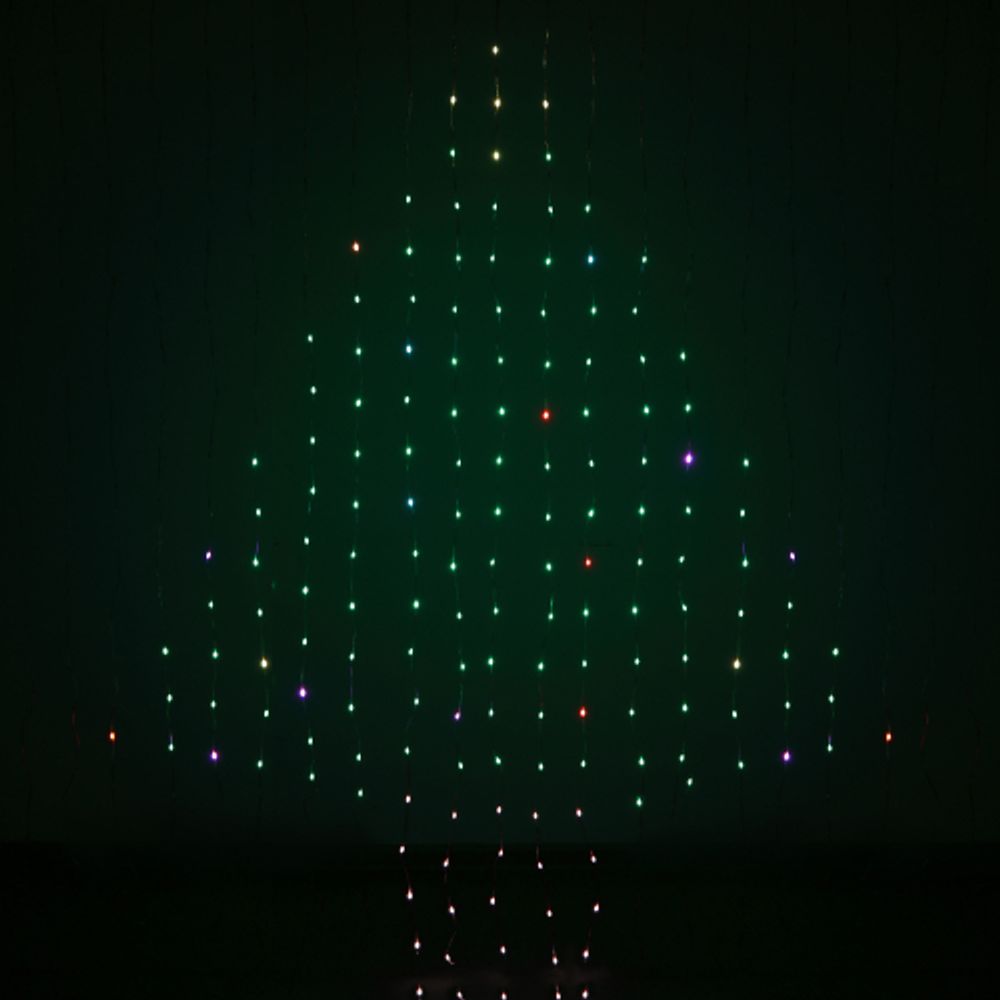 Светодиодная новогодняя гирлянда ЭРА ERASG -02 умная занавес RGB 2*2 м управление через мобильное приложение