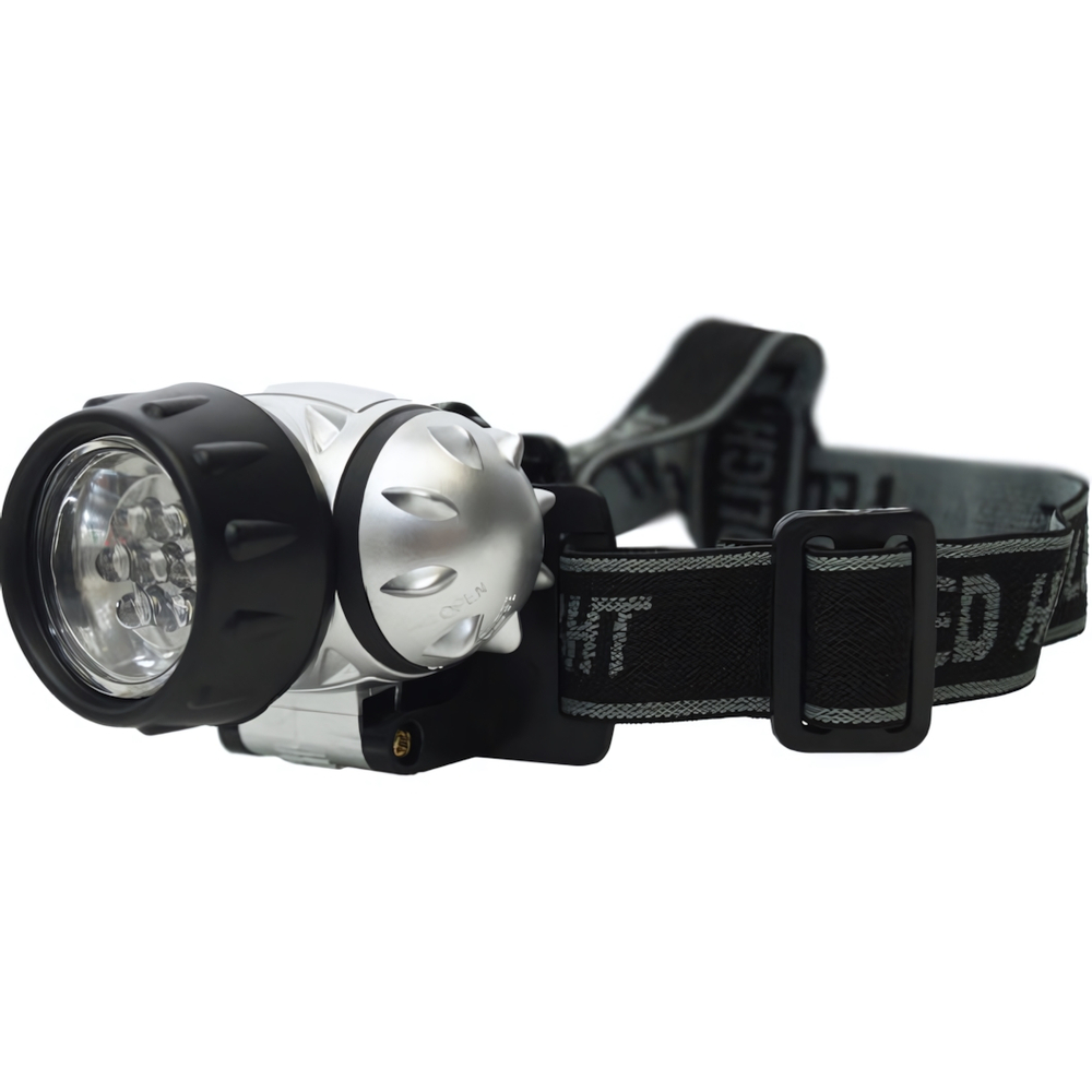 Фонарь налобный 3хААА. 4 режима 7LED