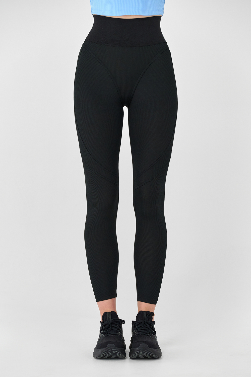 Леггинсы 7/8 завышенные с поддержкой 10 см