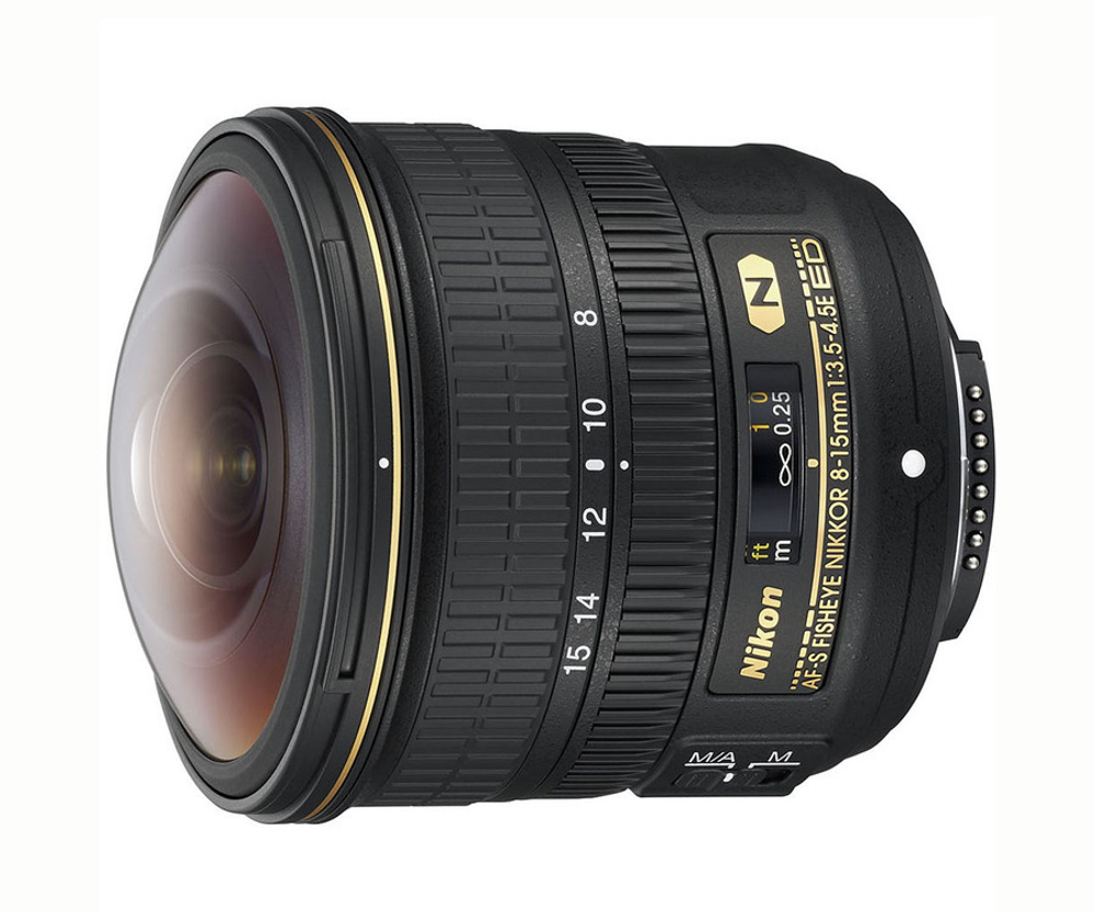 Nikon 8-15mm F3.5-4.5E ED AF-S Nikkor Fisheye