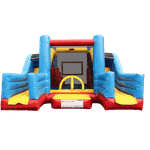 Коммерческий надувной батут "Двойной эффект-1"