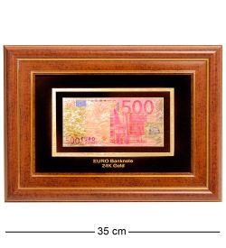 Gold Leaf HB-002 Панно «Банкнота 500 EUR (евро) Евросоюз»