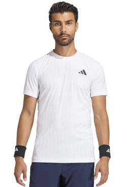 Теннисная футболка Adidas Climacool+ Freelift Airchill - white
