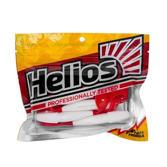 Твистер Helios Kasandra 4&quot;29/10,9см White RT 5шт. (HS-34/1-003)