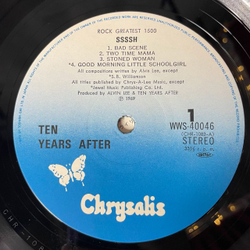 Винтажная виниловая пластинка LP Ten Years After Ssssh (Japan 1977) (Obi) Stoned Woman