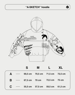 A—SKETCH hoodie