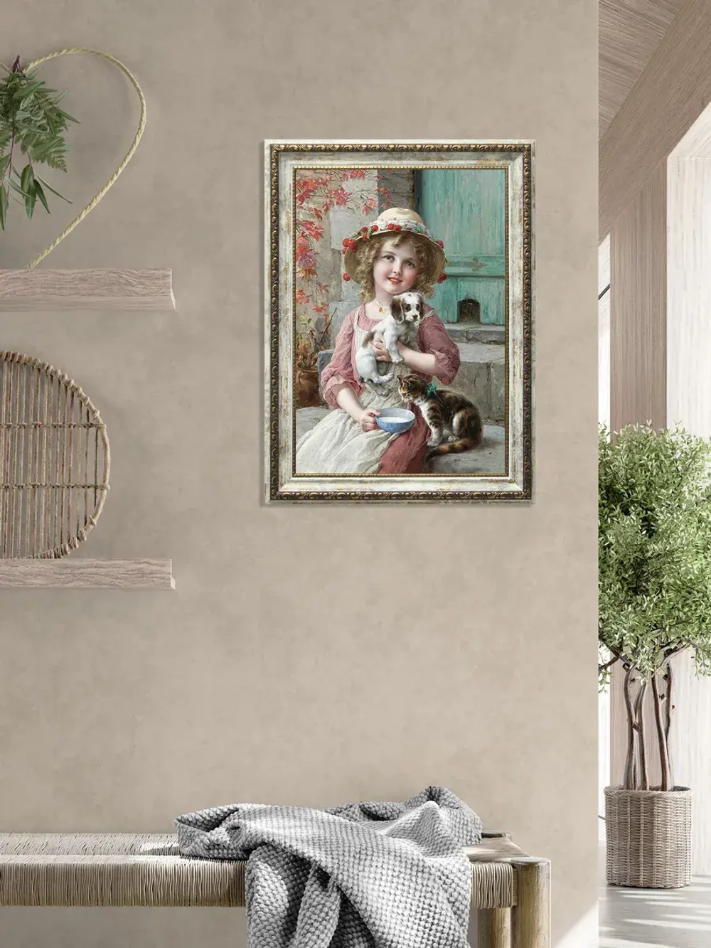 Картина на стену интерьерная на холсте 29*39 см