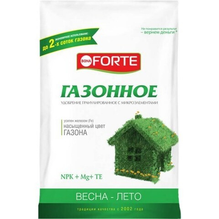 Удобрение Бона Форте газонное весна-лето (4,5 кг)