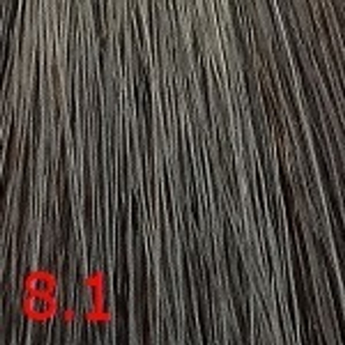 Крем-краска для волос Оттенок 8.1 Пепельный блондин KEEN XXL Colour Cream Blond Asch 100мл