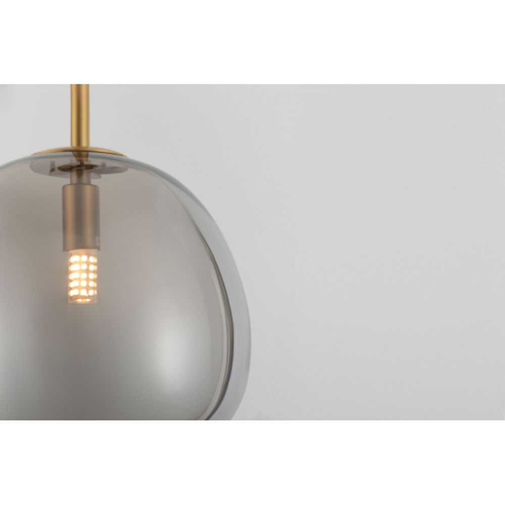 Светильник подвесной (подвес) Rivoli Claire 6137-101 1 х G9 5 Вт дизайн