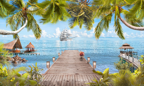 Дизайнерские №562 Фотообои и Фрески