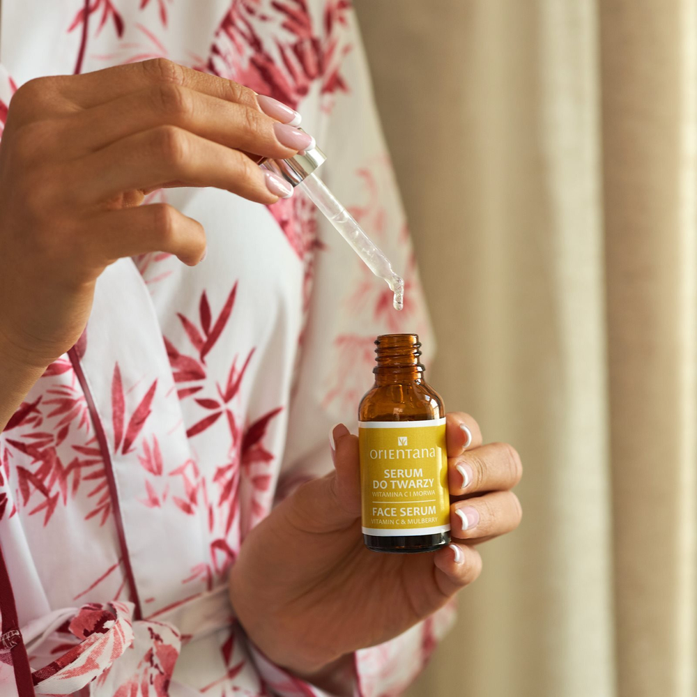 Orientana Vitamin C & Mulberry Face Serum - осветляющая сыворотка с витамином С /   30  ml  / GTIN 5902596416126