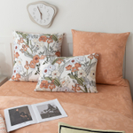 Комплект постельного белья Люкс Сатин 100% хлопок на резинке AR338