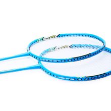 Набор для бадм. DOUBLE FISH JINQUE 1503, для продвинутых, композит со струнами, синий