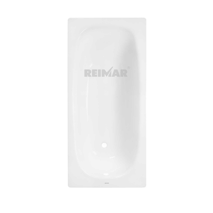 Стальная ванна ВИЗ Reimar 160x70 с опорной подставкой ОР-61205 (R-64901)