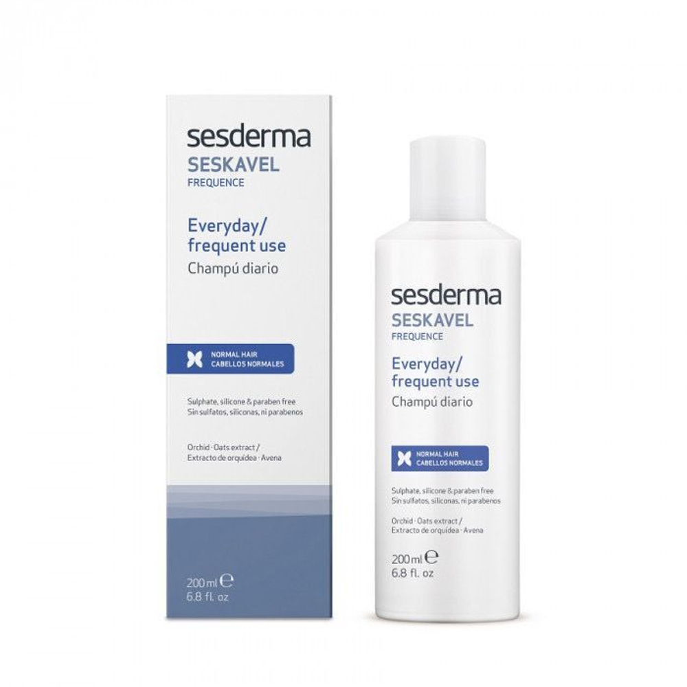 Sesderma SESKAVEL Frequent Use Shampoo - Шампунь для частого применения, 200 мл