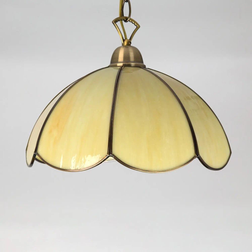 Citilux Познань CL443111 Подвесной светильник витражный Бронза