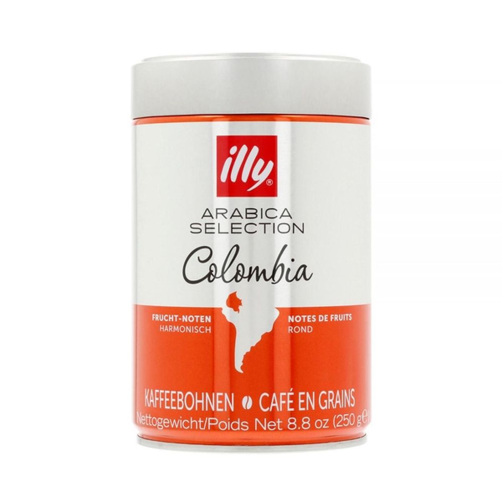 Кофе в зернах ILLY Colombia Колумбия 250 г, 2 шт