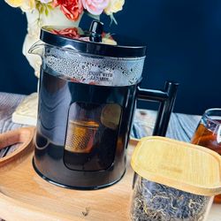 Lenardi 139-018 Чайник заварочный 1200мл. в под.уп.(х10)Стекло