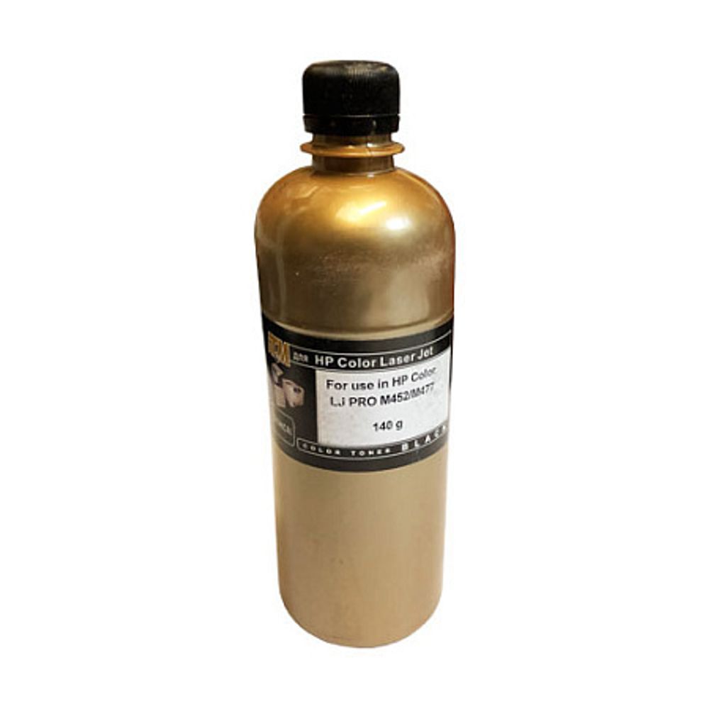 Тонер для HP Color LJ M452/M477 (140гр, черный, Chemical/MKI) Gold ATM