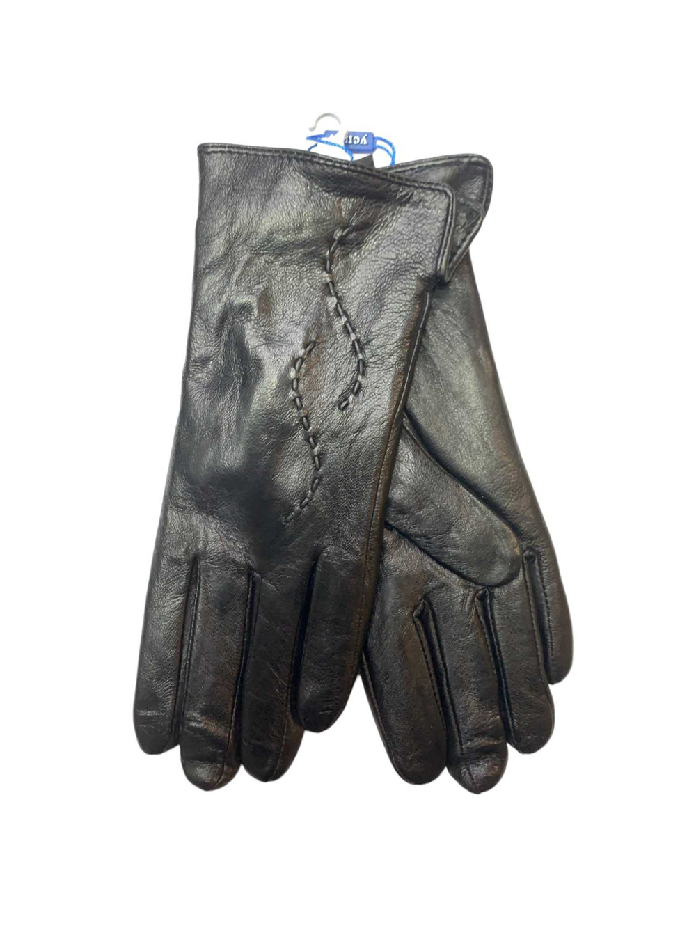 Перчатки. Женские. Материал верха: Кожаные. Подклад: Плюш-флис.10 шт в упаковке.