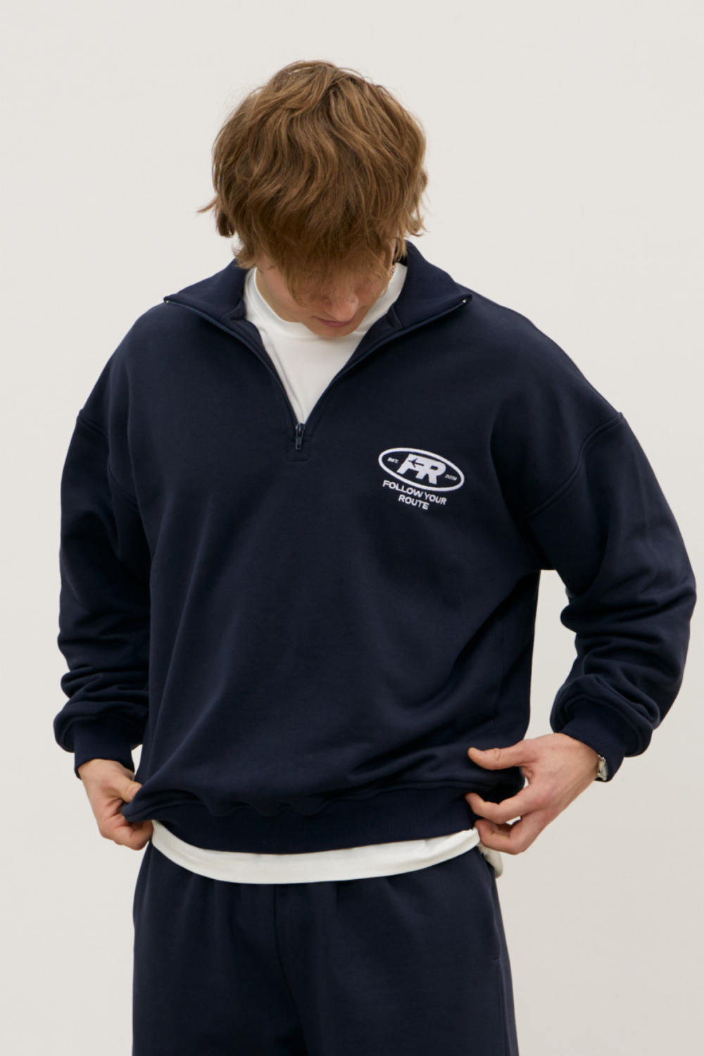 Анорак MAN, темно-синий