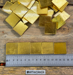 Золотая смальта 30х30 мм (2.5 гр) - 6 мм