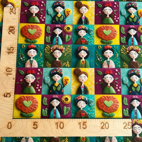 КУПОН, ФРИДА ОБРАЗЫ, КЛЕТКА 56*110 СМ 2