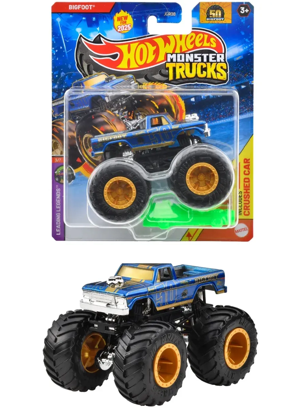 Машинка Monster Trucks Хот Вилс SneakerHead FYJ44 HTM34