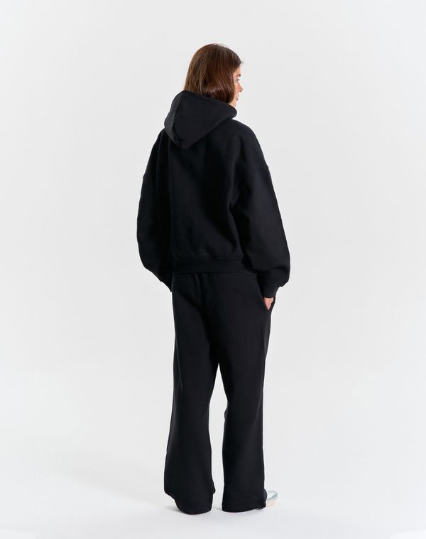 Худи Logo de base 01 черное - фото 3