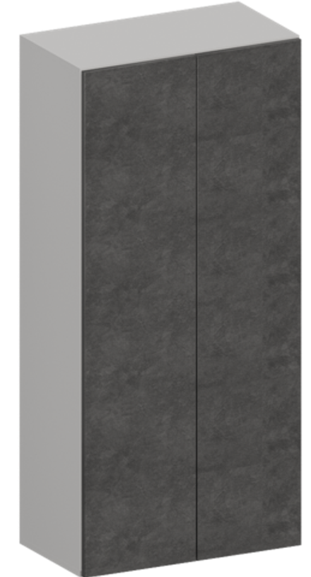 Кухня Модуль ШВП 600 Графит / Бетон