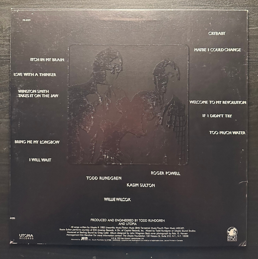 Utopia- Oblivion (США 1983г.)