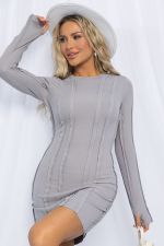 Платье Молли (светло-графитовое) П13140-46М LT Collection