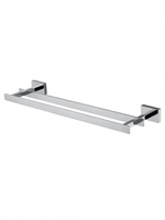 Полотенцедержатель двойной WONZON & WOGHAND FLAT, Хром (WW-9711-45CM)