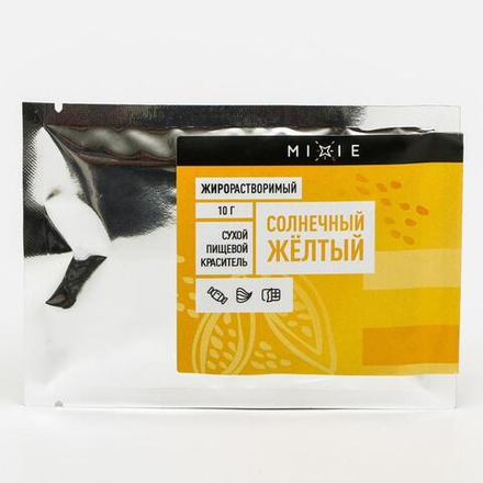 Краситель сухой Mixie Солнечный желтый 10 г