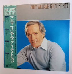 Винтажная виниловая пластинка Andy Williams Greatest Hits 2 LP (Japan 1982) (Moon River,  Love Theme From The Godfather, My Way)