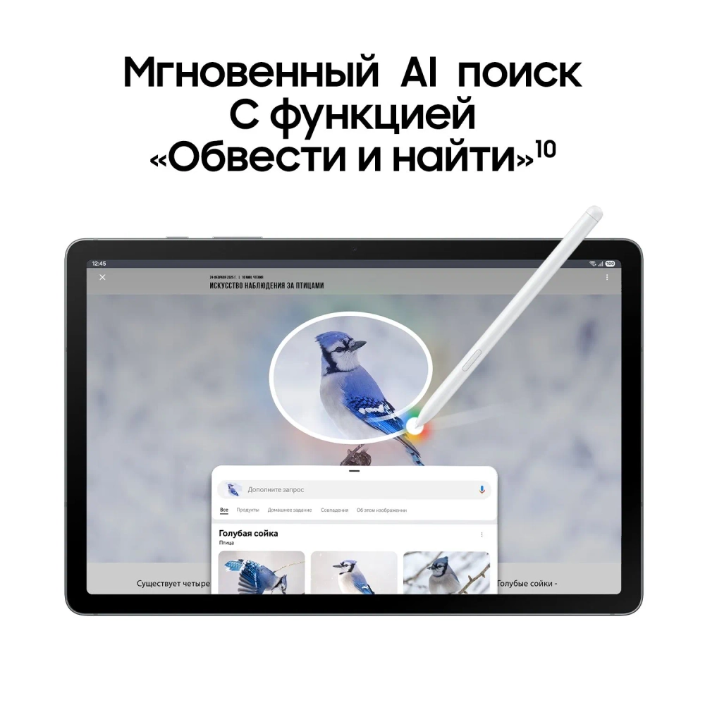 Планшет Samsung Galaxy Tab S10 Lite 5G SM-X406BZAECAU