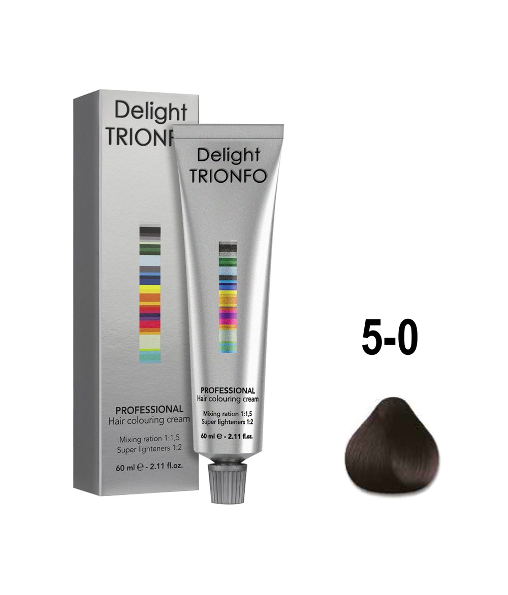 ДТ 5-0 стойкая крем-краска для волос Светлый коричневый натуральный 60 мл