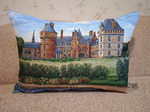 Декоративная гобеленовая наволочка для интерьерной подушки Легенды Франции 68х47