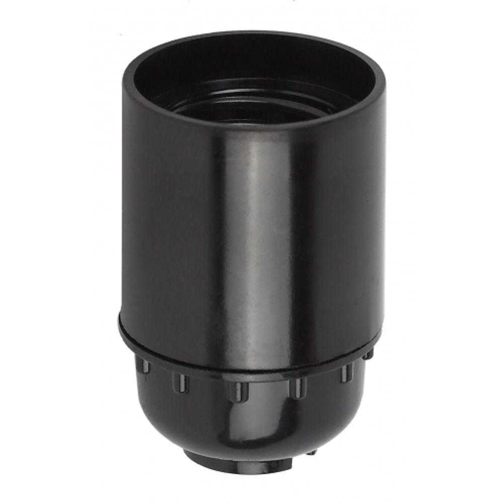 Патрон ЭРА Е27 подвесной бакелит, черный | Патроны, переходники, ПРА