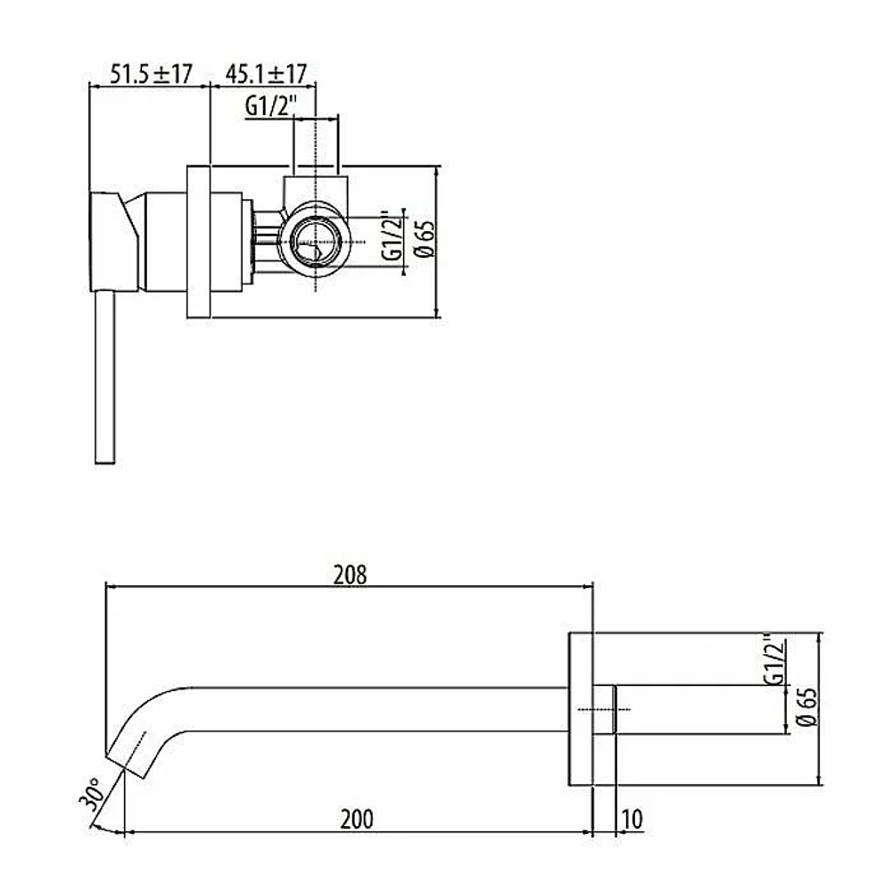 Смеситель для раковины Gattoni Circle Two 9137/91NO