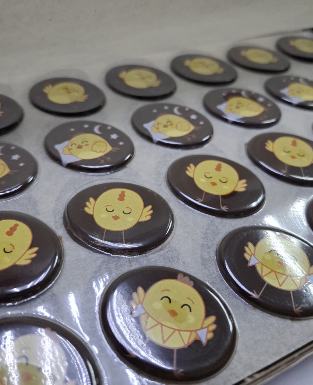 Шоколадные медальоны в наборе 4 шт.