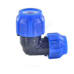 Отвод компрессионный ПЭ переходной Дн 25х20х90гр Ру16 VALFEX 121001222520