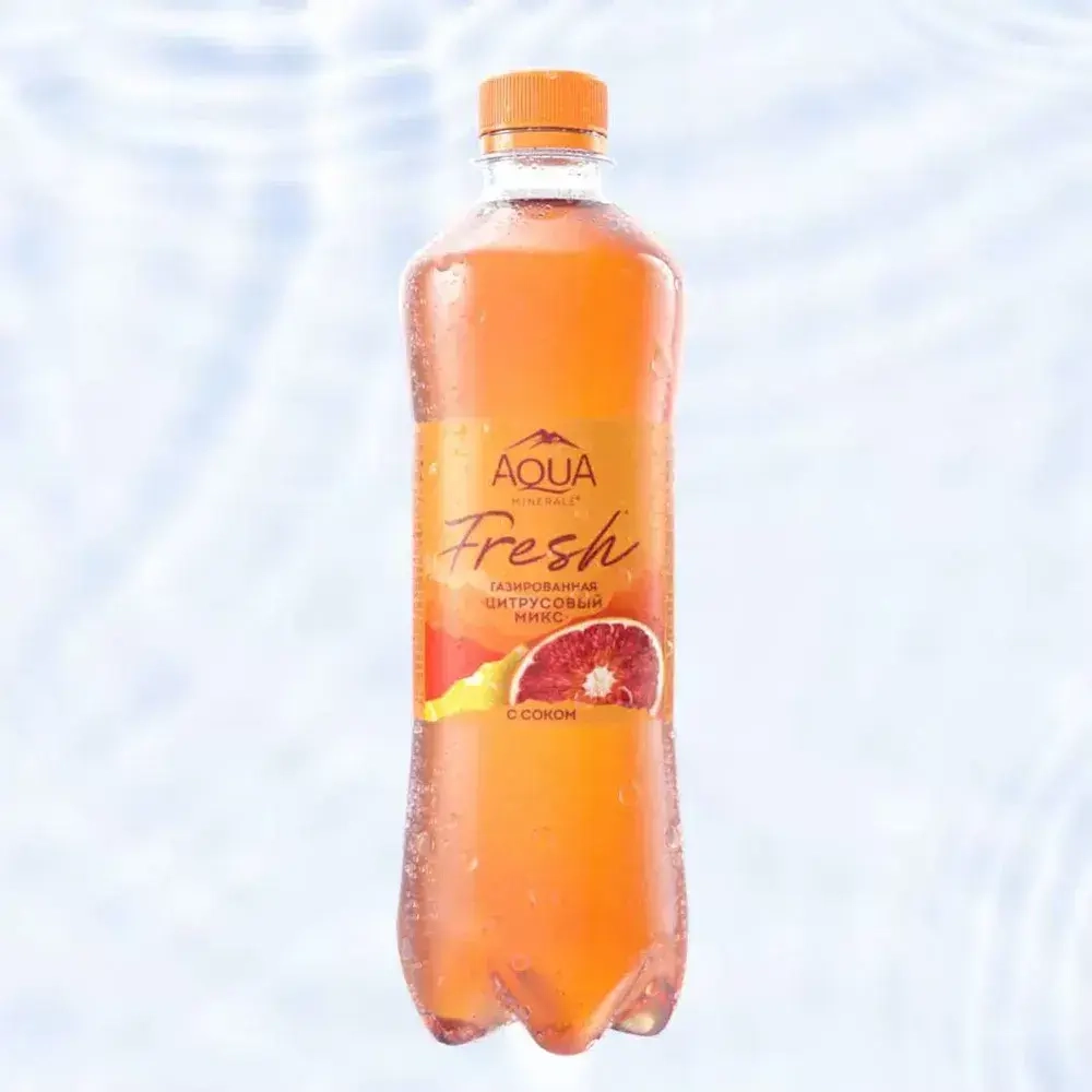Газированный напиток Aqua Minerale Fresh Цитрус, 1 л