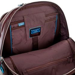 Рюкзак Piquadro Blue Square коричневый телячья кожа (CA1813B2/MO) 6